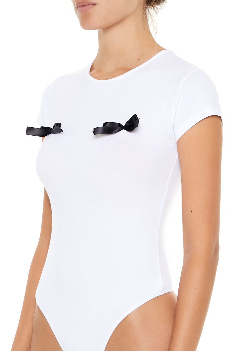Bow Tee Bodysuit | Forever 21 Women
