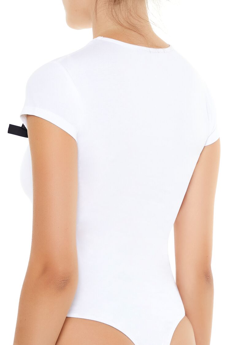 Bow Tee Bodysuit | Forever 21 Women
