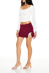 Bow Cutout Mini Skirt | Forever 21 Women
