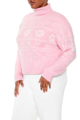 Plus Size Turtleneck Fair Isle Sweater | Forever 21 Women