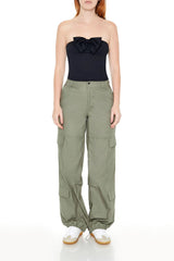 Scuba Knit Bow Tube Top | Forever 21 Women