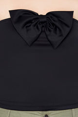 Scuba Knit Bow Tube Top | Forever 21 Women