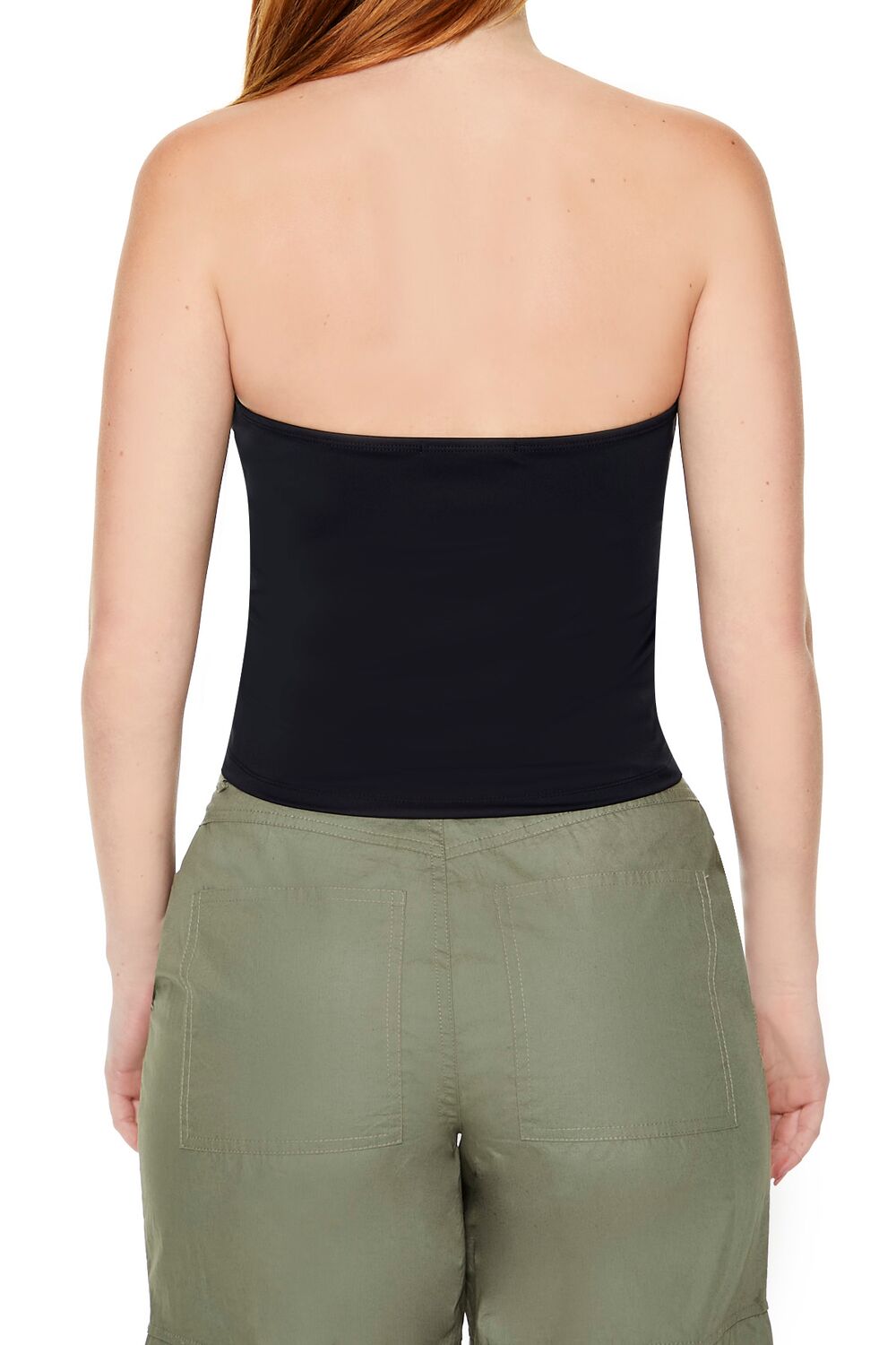 Scuba Knit Bow Tube Top | Forever 21 Women