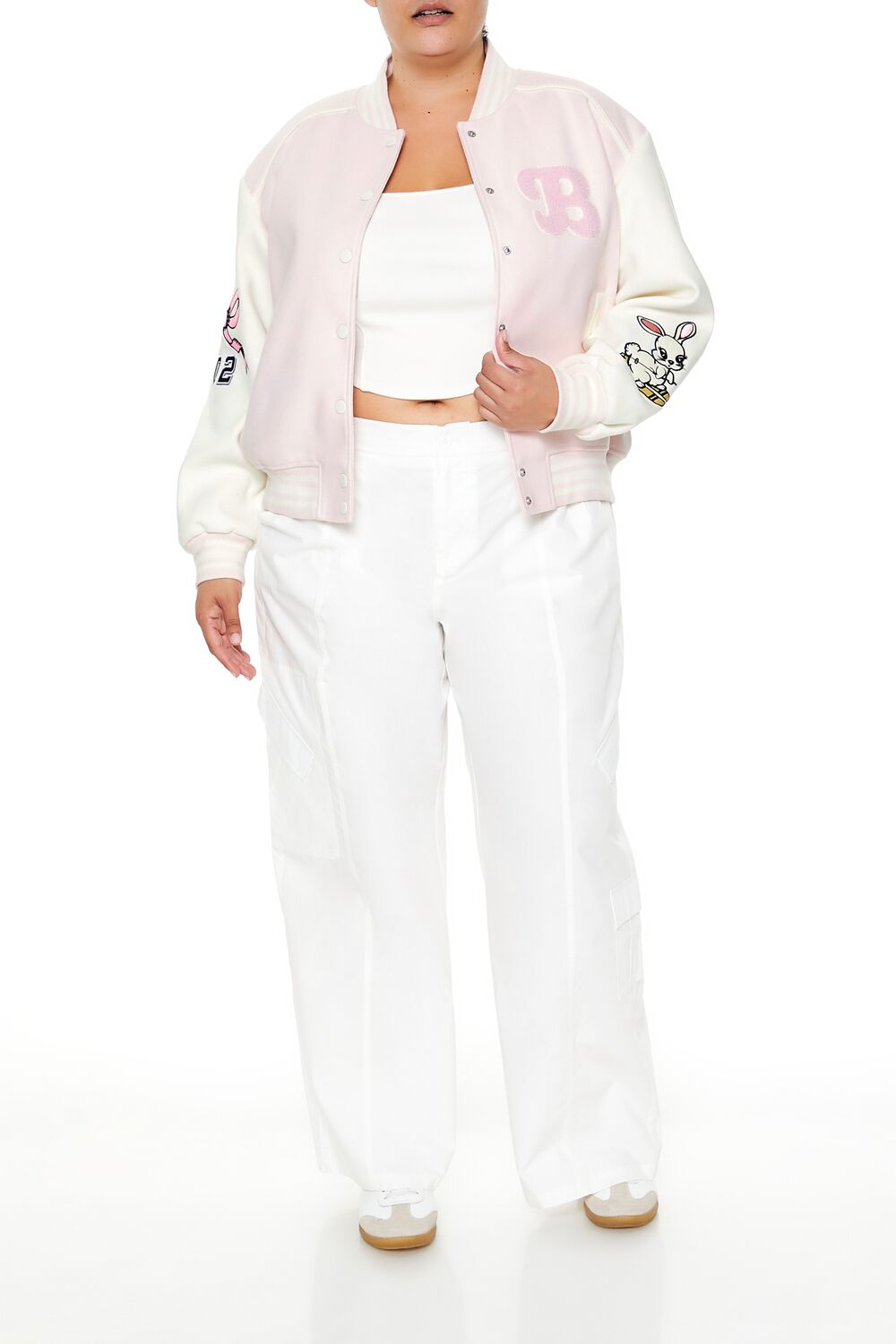 Plus Size Bunny Bomber Jacket | Forever 21 Women