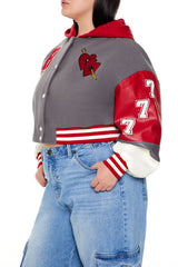 Plus Size Baby Girl Varsity Jacket | Forever 21 Women