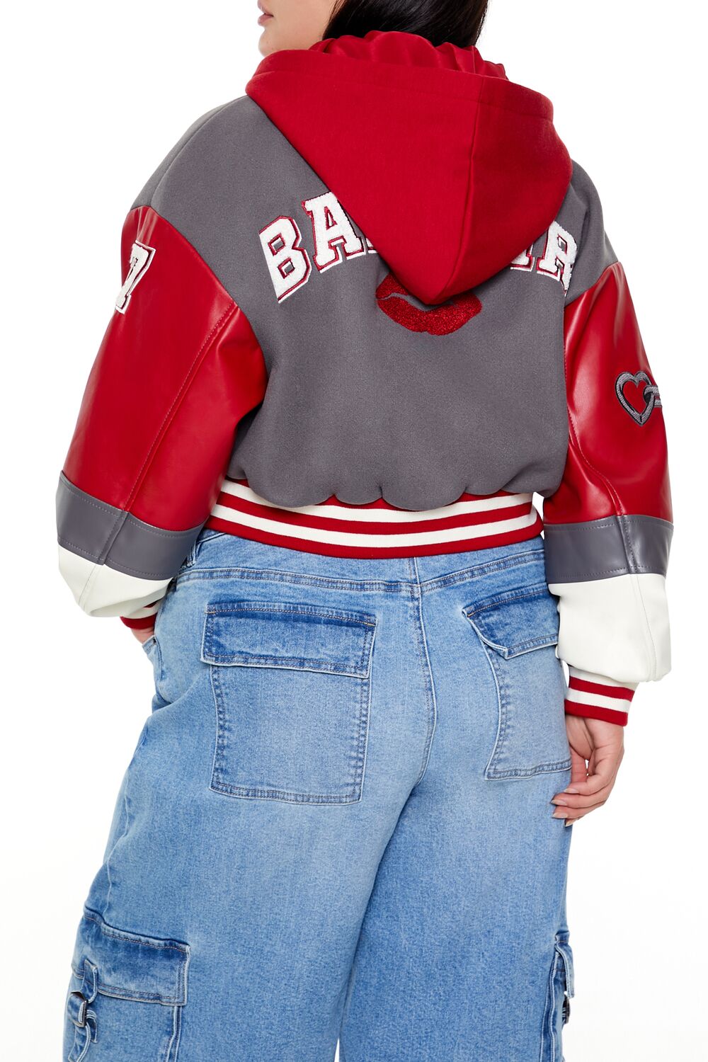 Plus Size Baby Girl Varsity Jacket | Forever 21 Women