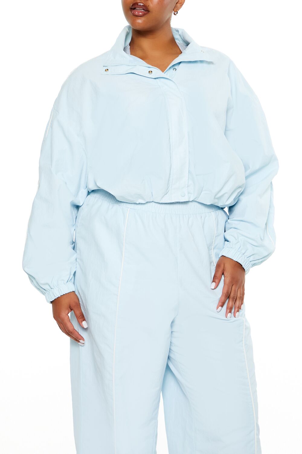 Plus Size Active Cropped Jacket | Forever 21 Women