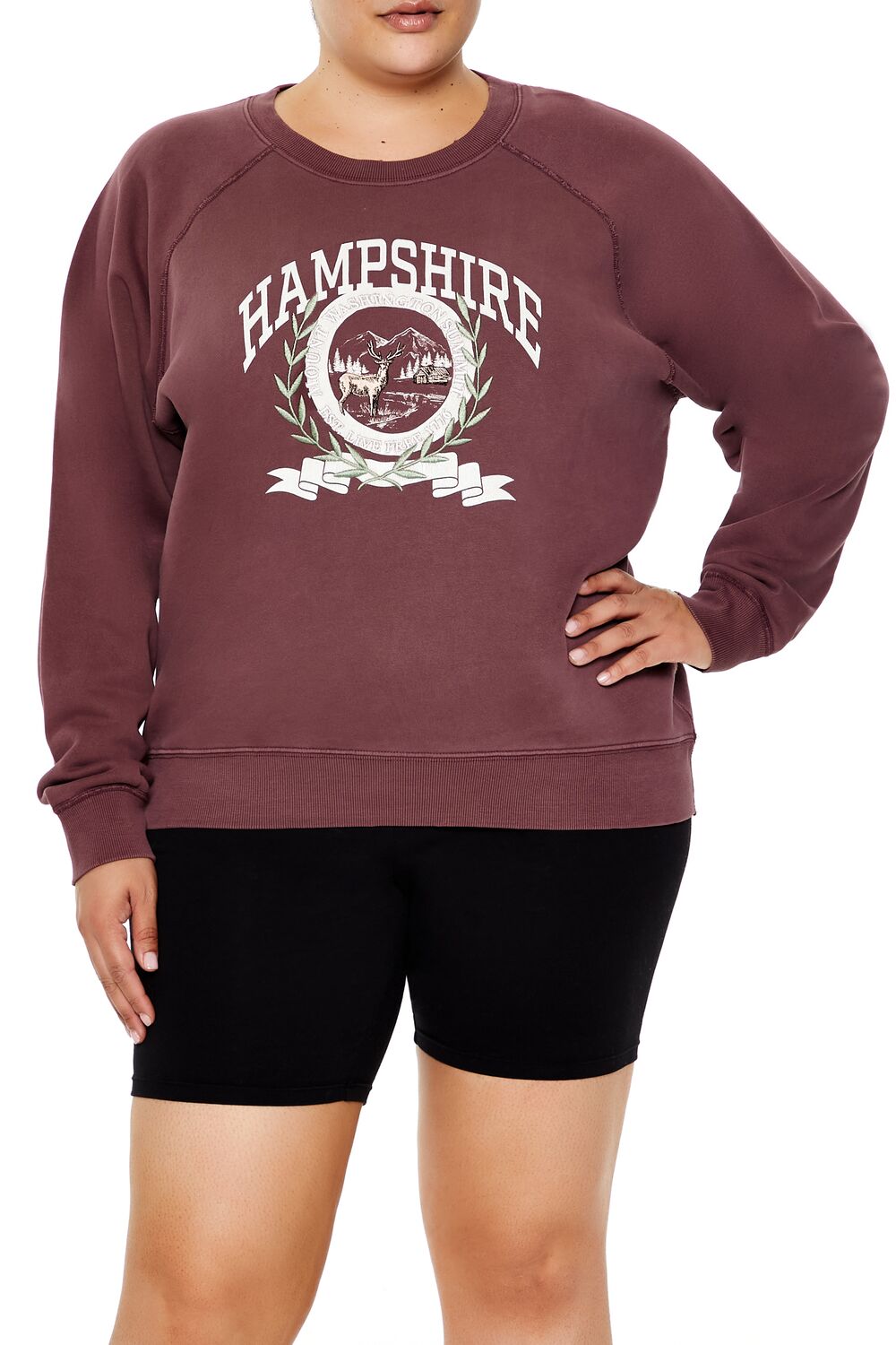 Plus Size Hampshire Fleece Pullover | Forever 21 Women