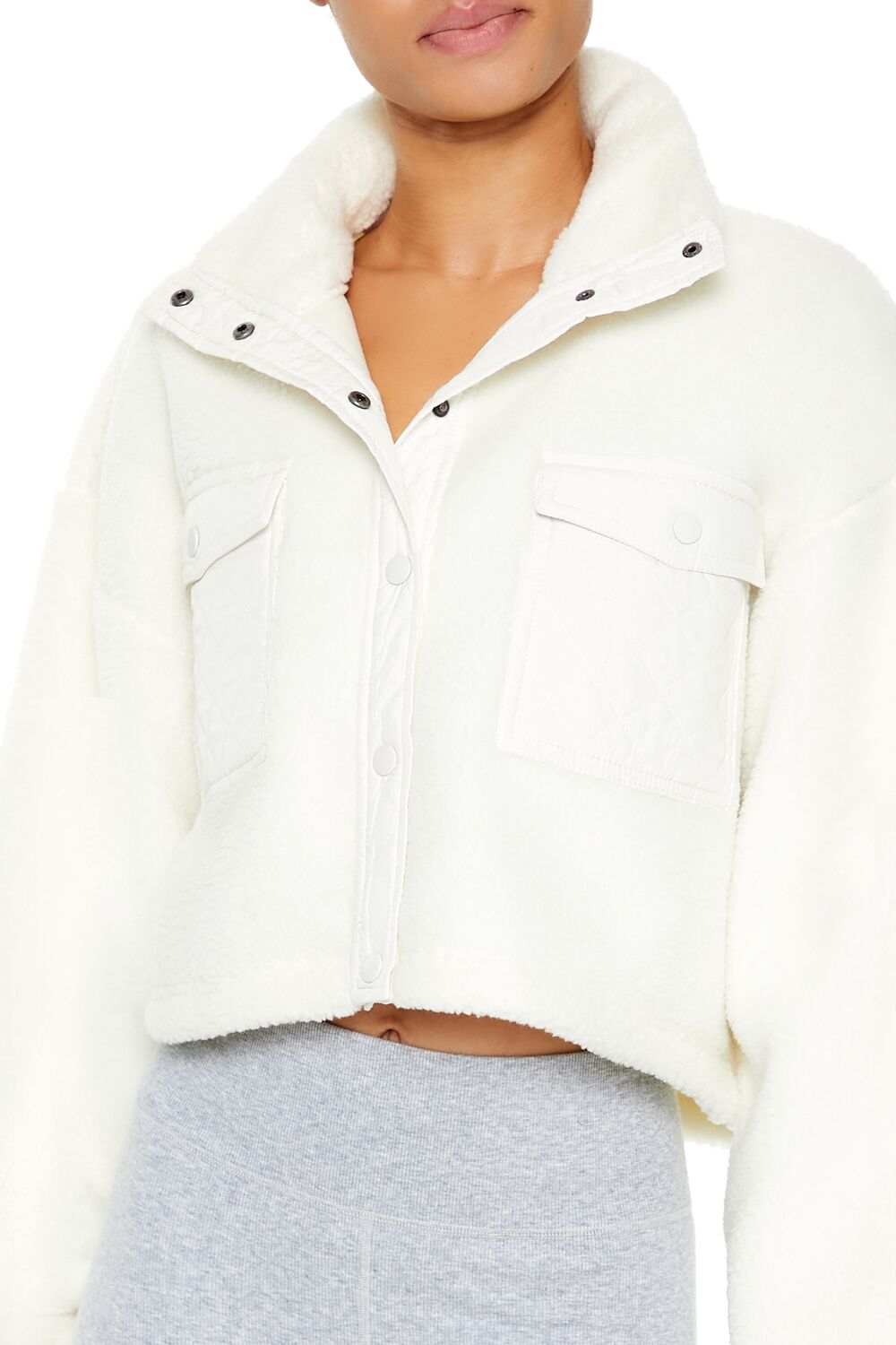 Active Faux Shearling Jacket | Forever 21 Women