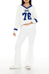 Bow 76 Fuzzy Knit Sweater | Forever 21 Women