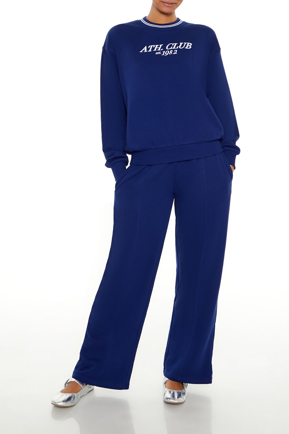 Fleece Varsity-Striped Pullover | Forever 21 Women