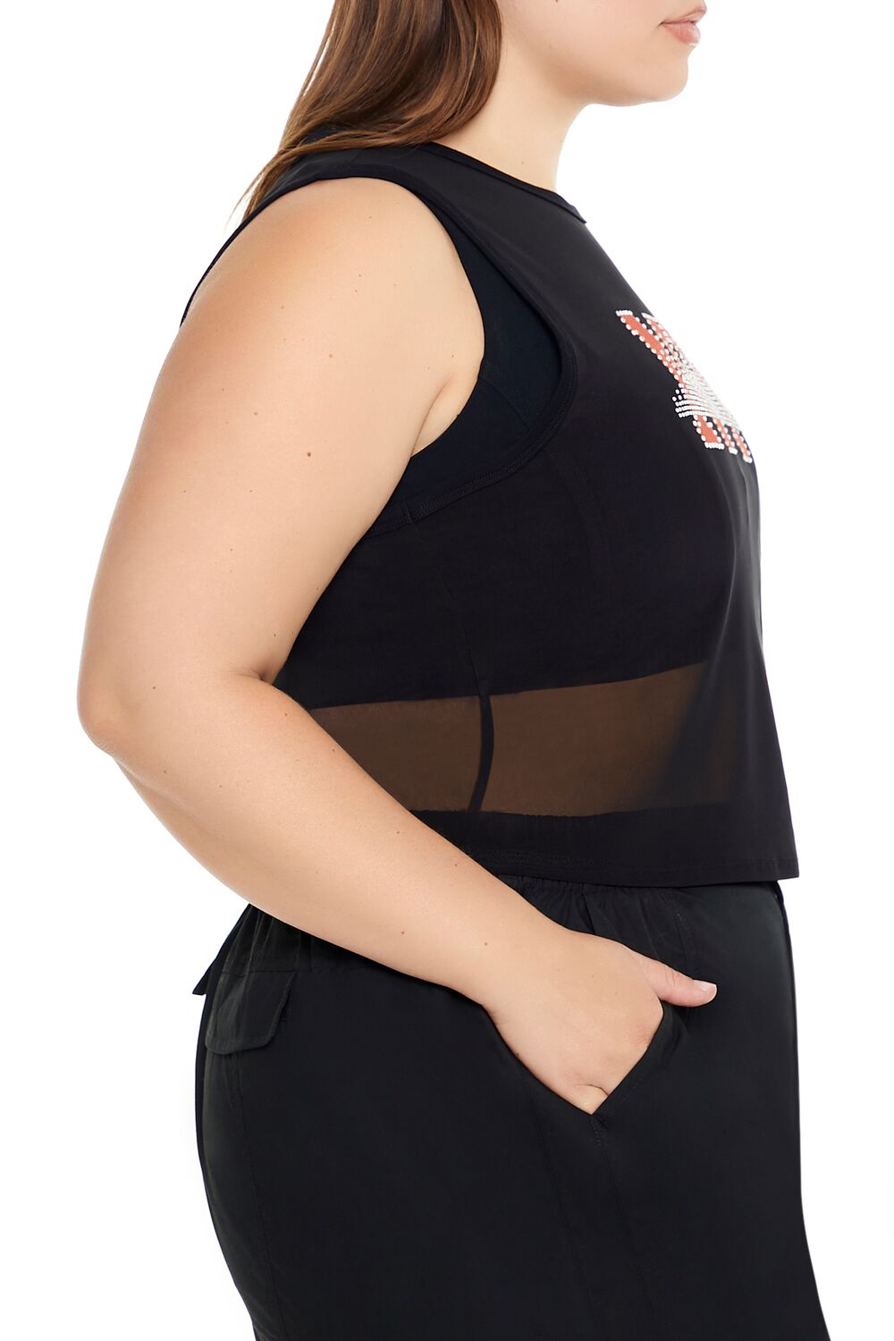 Plus Size Rhinestone NY Tank Top | Forever 21 Women