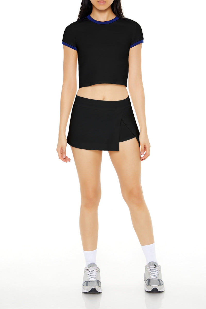 Tulip-Hem Flare Skort | Forever 21 Women