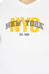 Plus Size Striped New York Tee | Forever 21 Women