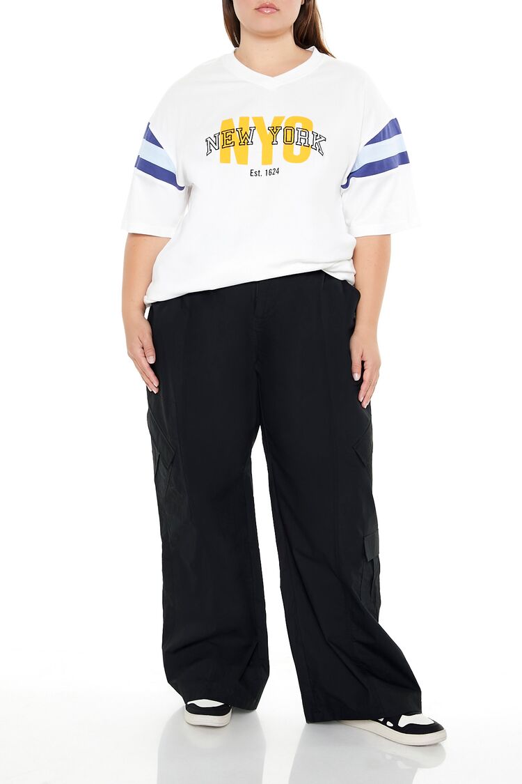 Plus Size Striped New York Tee | Forever 21 Women