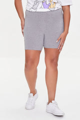 Plus Size Basic Cotton Biker Shorts | Forever 21 Women