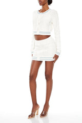 Striped Sweater-Knit Mini Skirt | Forever 21 Women