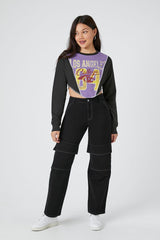Cropped Los Angeles College Pullover | Forever 21 Women