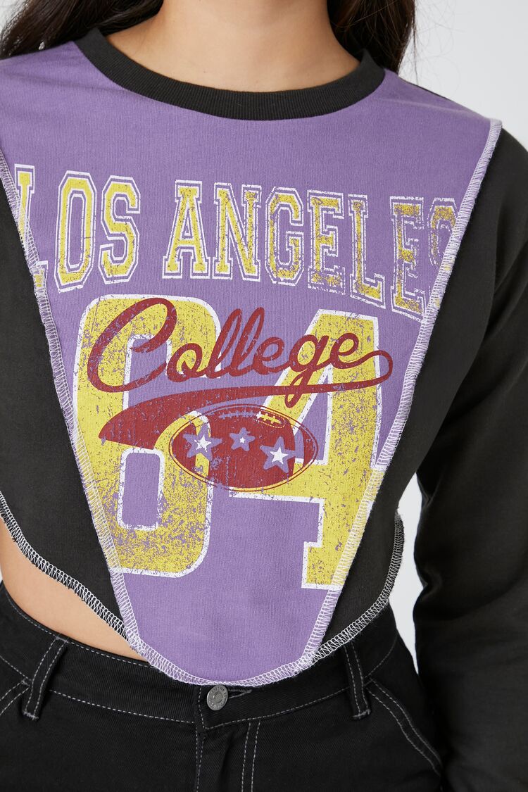 Cropped Los Angeles College Pullover | Forever 21 Women