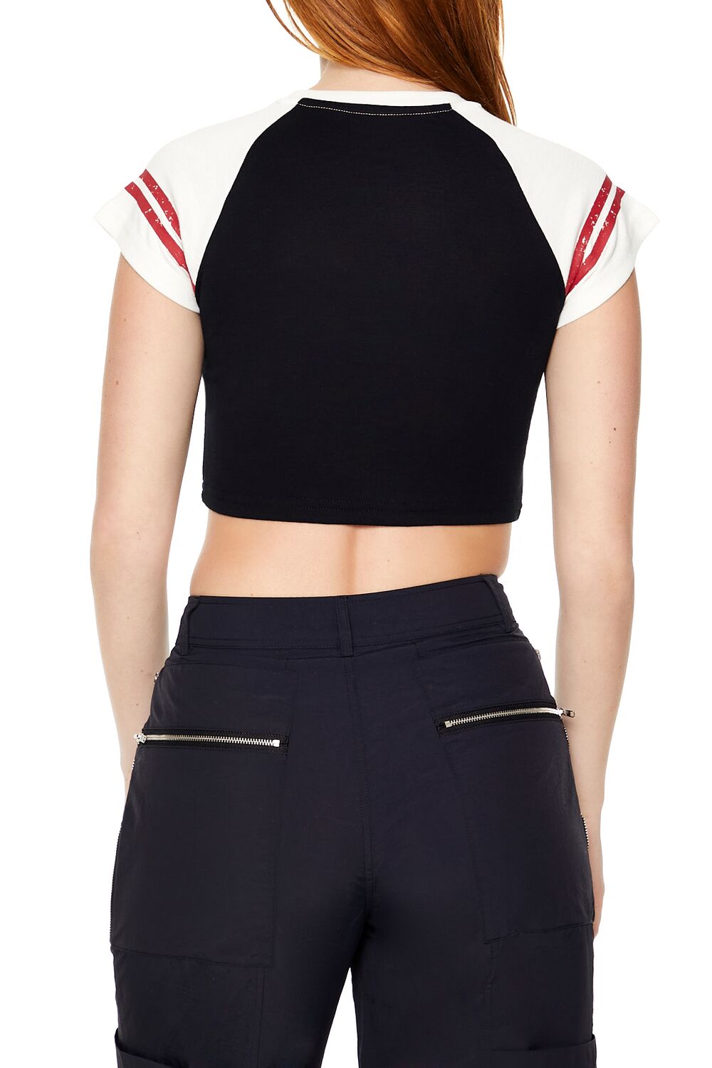 Raglan Harvard Graphic Baby Tee | Forever 21 Women