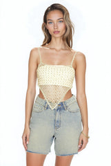 Sequin Sweater-Knit V-Hem Cami | Forever 21 Women