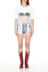 Crochet Fringe Tee | Forever 21 Women