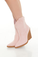 Faux Suede Cowboy Booties | Forever 21 Women