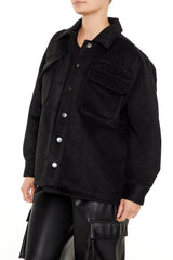 Plus Size Faux Suede Shacket | Forever 21 Women