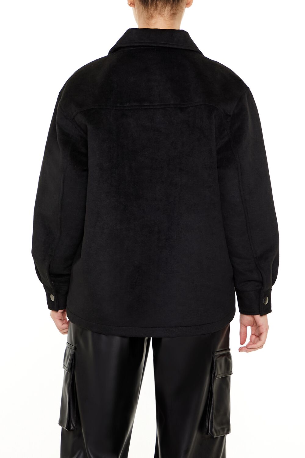 Plus Size Faux Suede Shacket | Forever 21 Women