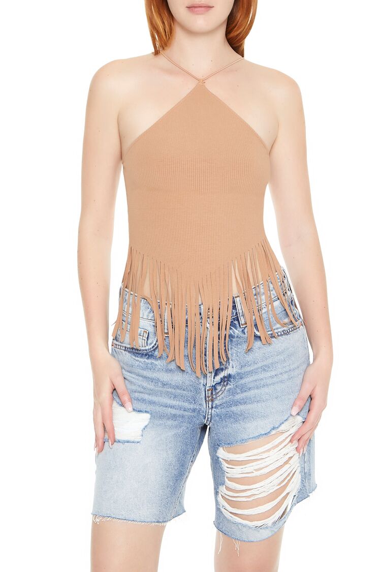 Fringe Cropped Cami | Forever 21 Women