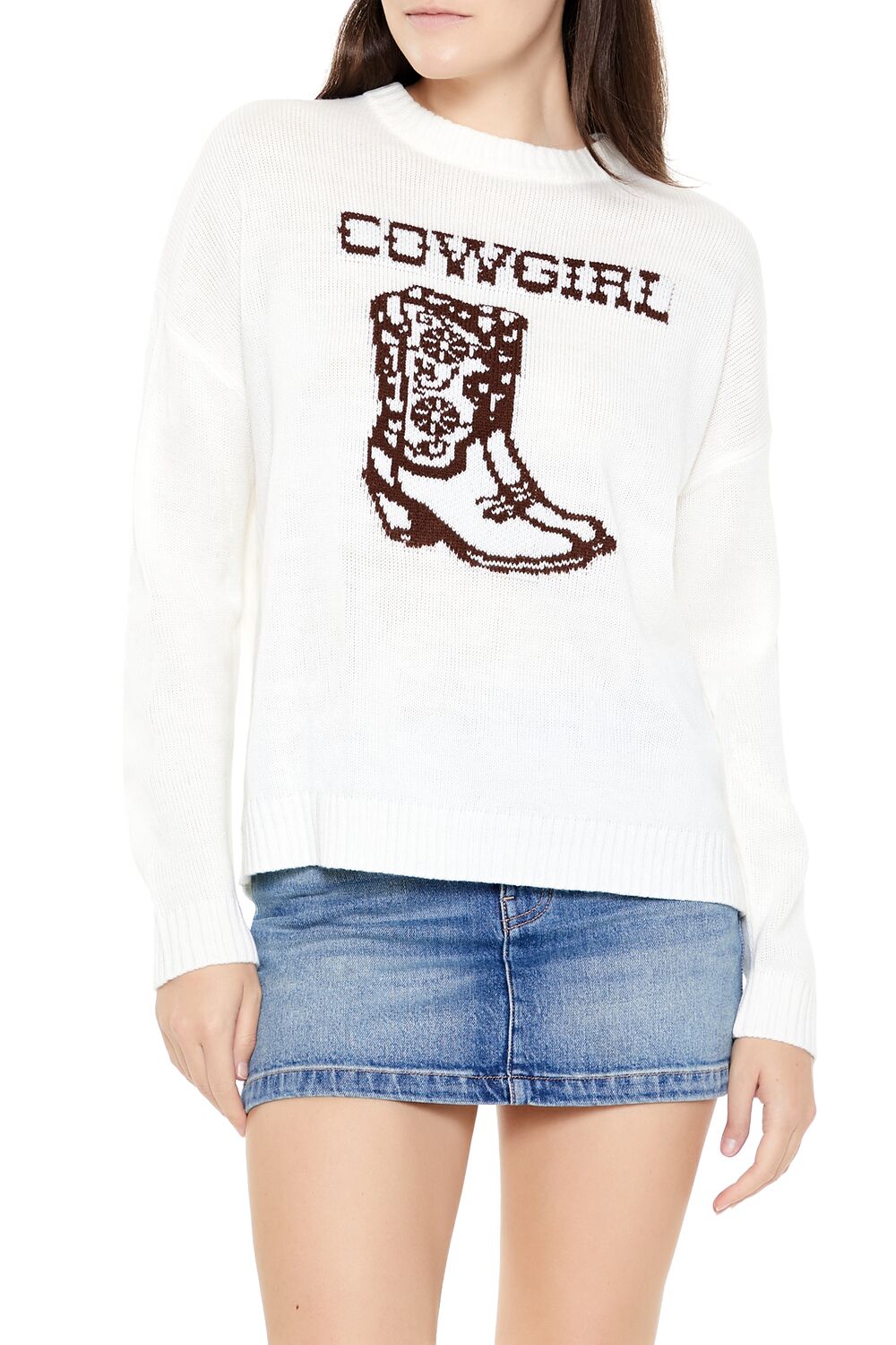 Cowgirl Graphic Sweater | Forever 21 Women