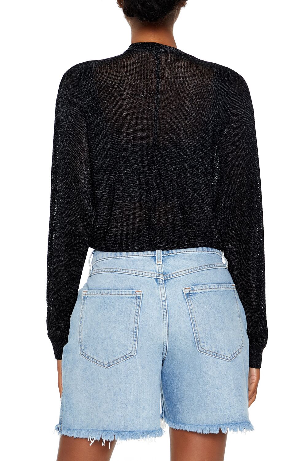 Glitter Knit Zip-Up Sweater | Forever 21 Women