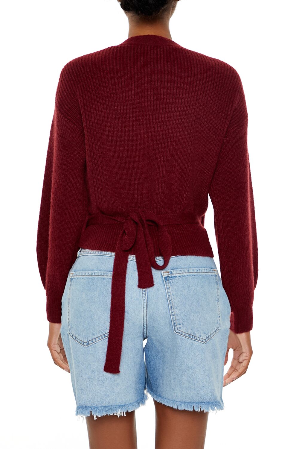Drop-Sleeve Wrap Sweater | Forever 21 Women