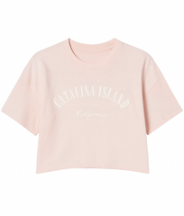 Catalina Island Boxy Cropped Tee | Forever 21 Women