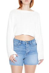 Cropped Split-Back Sweater | Forever 21 Women