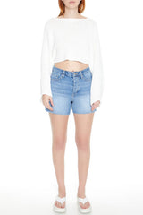 Cropped Split-Back Sweater | Forever 21 Women