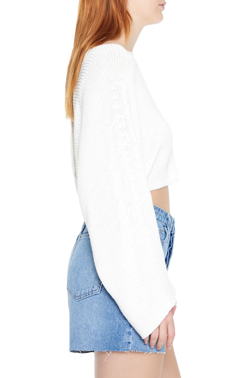 Cropped Split-Back Sweater | Forever 21 Women