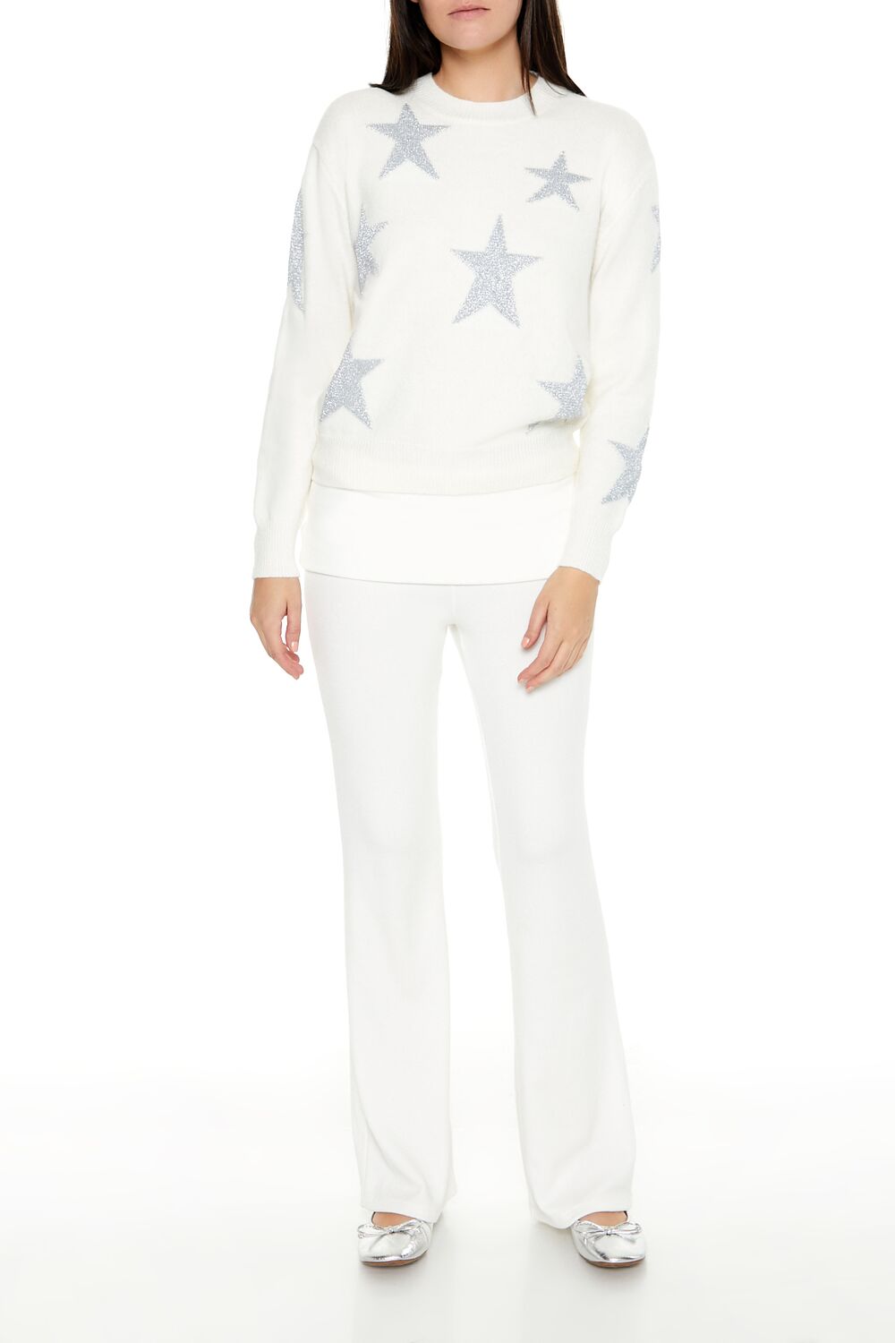 Star Print Sweater | Forever 21 Women