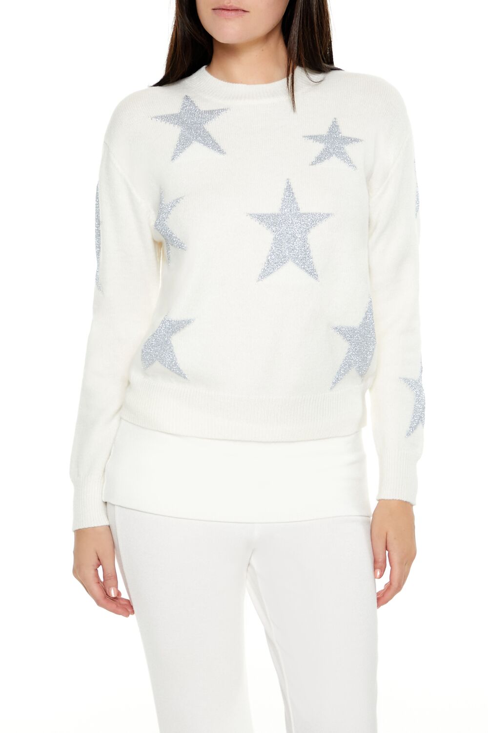 Star Print Sweater | Forever 21 Women