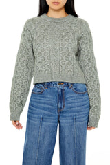 Cable & Honeycomb Knit Sweater | Forever 21 Women
