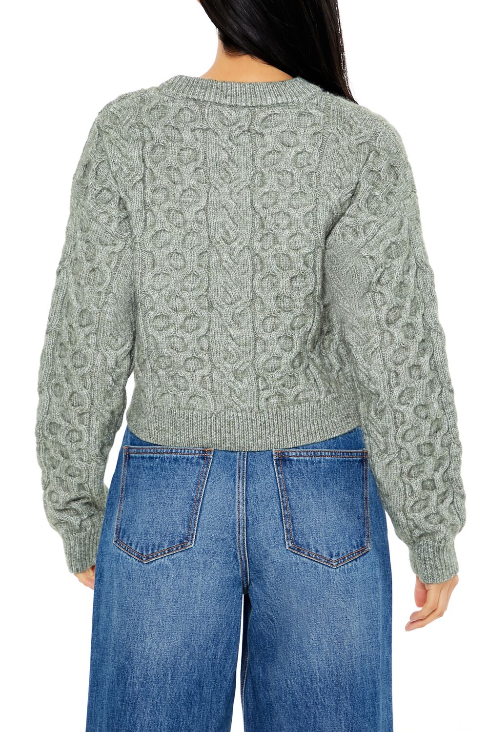 Cable & Honeycomb Knit Sweater | Forever 21 Women