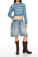 Striped Cropped Sweater | Forever 21 Women