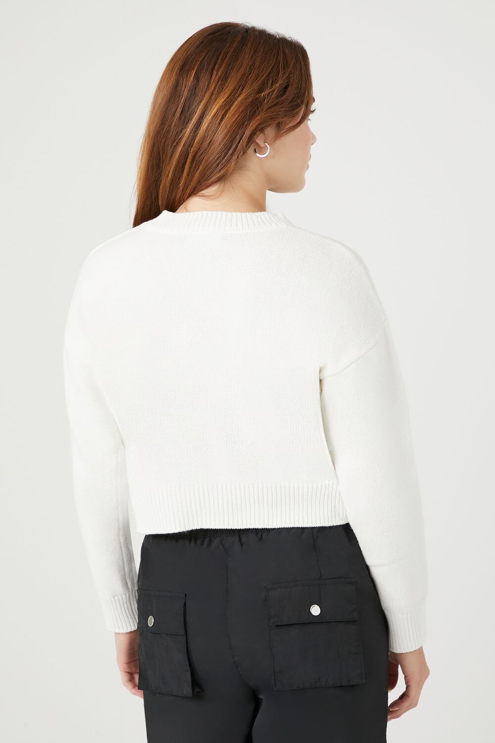 Scorpion Cropped Sweater | Forever 21 Women