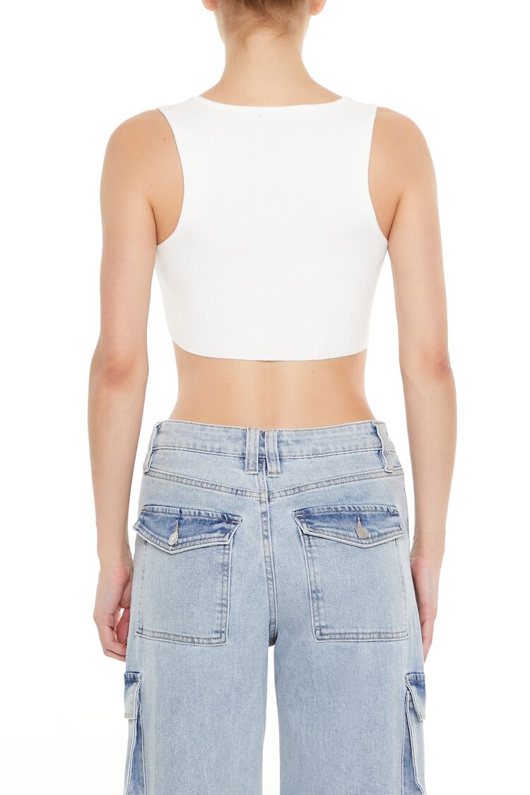 Ribbed Sweater-Knit Crop Top | Forever 21 Women