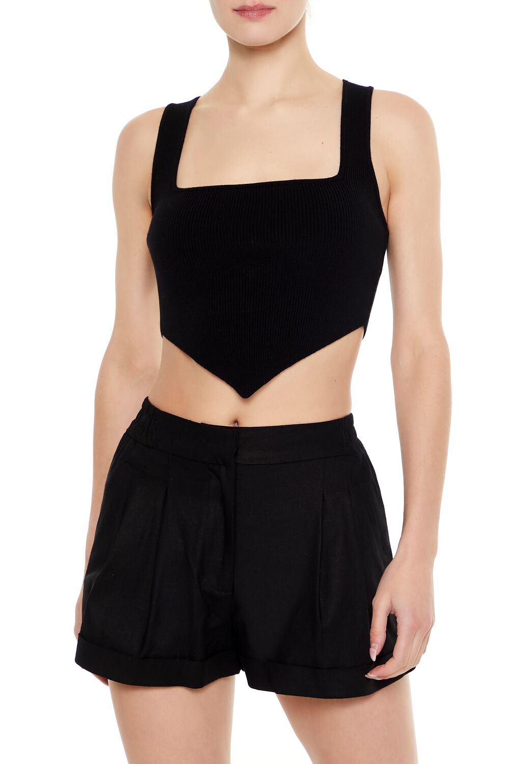 Ribbed Sweater-Knit Crop Top | Forever 21 Women