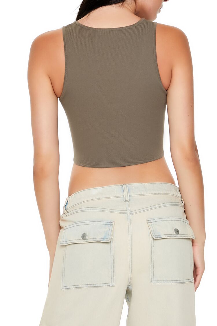 Sweater-Knit Corset Tank Top | Forever 21 Women