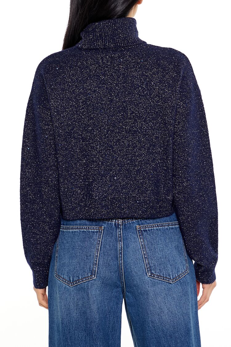 Glitter Knit Turtleneck Sweater | Forever 21 Women