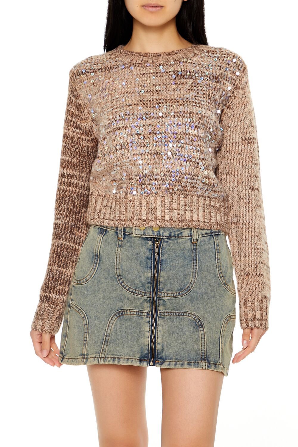 Iridescent Sequin Sweater | Forever 21 Women