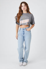 California Graphic Cropped Tee | Forever 21 Women