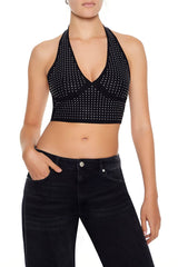 Sequin Halter Crop Top | Forever 21 Women